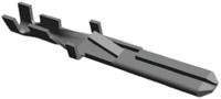 963961-2 TE Connectivity FASTIN-FASTON .110 Uninsulated Male Spade Connector, Tab, 2.79 x 0.81mm Tab Size, 0.2mm² to 0.56mm²