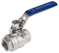 764-4269 RS PRO Stainless Steel Full Bore, 2 Way, Ball Valve, Threaded, BSPP 3/4in
