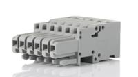 769-106 WAGO 769 Series Female Plug, 6 Pole for Use with X-COM System 769 Series, 32A