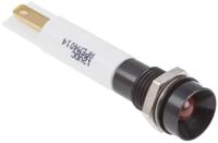 843-2483 RS PRO Orange Panel Mount Indicator, 10.8 → 13.2V dc, 8mm Mounting Hole Size, IP67
