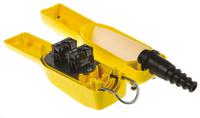 xaca201 Schneider Electric NO 2 Push Button Pendant Station 3 A ac, 270 mA dc Yellow, 600V, IP65 2 Black, White