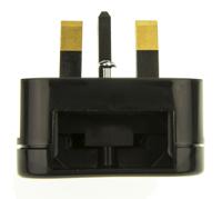 ecp-bnr-3a PowerConnections Europe to UK Mains Connector Converter, Rated At 3A
