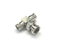 246-9435 RS PRO Tee 75Ω Coaxial Adapter BNC Plug to BNC Socket 1GHz
