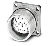 1619969 Phoenix Contact Circular Connector, 12 Contacts, Bulkhead Mount, M23 Connector, Socket, Female, IP67, CA Series
