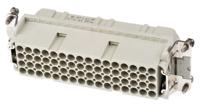 112730 EPIC Heavy Duty Power Connector Insert, 10A, Female, H-D Series, 64 Contacts