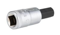 02050010 STAHLWILLE 3/8 in Drive Bit Socket, Hex Bit, 10mm, 52 mm Overall Length