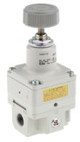 ir2000-f02 SMC G 1/4 Pneumatic Regulator - 0.005MPa to 0.2MPa, 1/4in, 1MPa max. input