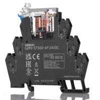 g2rv-st500-ap-24vdc Omron G2RV-ST Series Electromechanical Interface Relay, DIN Rail Mount, 24V dc Coil, SPDT, 1-Pole, 50mA Load