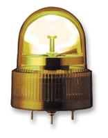 xvr12b05 Schneider Electric XVR Series Amber Rotating Beacon, 24 V ac/dc, Base Mount, LED Bulb
