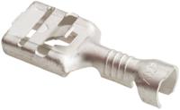42282-2 TE Connectivity FASTIN-FASTON .250 Uninsulated Female Spade Connector, Receptacle, 6.35 x 0.81mm Tab Size, 0.8mm² to