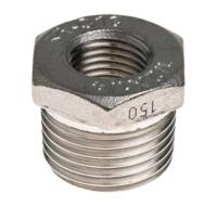 499-3451 RS PRO Stainless Steel Pipe Fitting Hexagon Bush, Male R 1/2in x Female G 1/4in