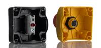 s1py91ks Lovato S1PY Series Key Release Emergency Stop Push Button, Surface Mount, 40mm Cutout, 1NC, IP66, IP67, IP69K