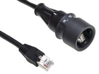 pxp60372m00 Bulgin Buccaneer Series Male RJ45 Connector, Cable Mount, Cat5e, S-FTP Shield Straight 8P8C -Way
