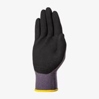 skg00022f Skytec ARIA 360 Black, Grey Nylon Genium, Nylon, Spandex Glove, Size 6, Nitrile Coating