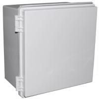 chdx8-331 CAMDENBOSS X8 Series Grey ABS General Purpose Enclosure, IP67, IK08, Grey Lid, 300x300x180mm