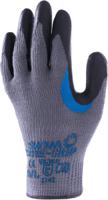 sho330 Showa 330 Re-Grip Grey Polyester Cotton Fibre Work Gloves, Size 8, Latex Coating