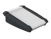 92850100mt6-atph-1850-0100 Bopla Alu-Topline Series Grey Aluminium Desktop Enclosure, Sloped Front, 100 x 181.2 x 53.2mm