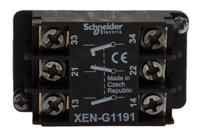 xeng1191 Schneider Electric XENG Series Contact Block, 600V, 2NO + 1NC