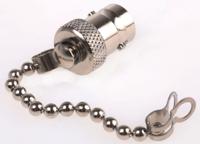 h00000a1943 Telegartner RF Connector Dust Cap for BNC Type Connector Female  Cord Included