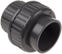 721510110 Georg Fischer Plastic Pipe Fitting, Straight Union, 50mm