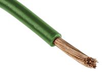 872-5303 RS PRO Green 0.33mm² Hook Up Wire, 22 AWG, 17/0.16 mm, 100m, XLPE Insulation