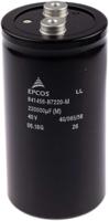 b41456b7220m600 EPCOS 0.22F Aluminium Electrolytic Capacitor 40V dc, Screw Terminal - B41456B7220M600