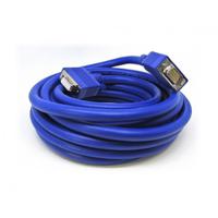 104-226-110 Van Damme Male VGA to Female VGA Cable, 10m Blue