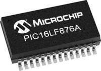 pic16lf876a-iso Microchip PIC16LF876A-I/SO, 8 bit PIC, PIC16F87XA Microcontroller, 20 MHz, 14.3kB FLASH, 28-Pin SOIC