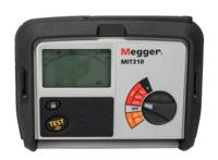 mit310-en Megger MIT310 Insulation & Continuity Tester, 250V Min, 1000V dc Max, 999MΩ Max, CAT III 600V - UKAS Calibration