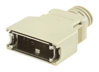 10320-3210-000 3M 103 Series ABS D Sub Backshell, 20 Way, Strain Relief