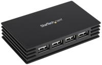 st4202usbgb StarTech.com 4 Port USB 2.0 USB A  Hub, AC Adapter - UK Plug Powered, 100 x 60 x 20mm