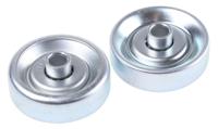 2201 Interroll 200N Skate Wheel, 48mm Diameter, 8.2mm Bore Diameter