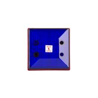 sd40d00b12 Clifford & Snell SD40 Series Blue Steady Beacon, 24 V dc, Surface Mount, LED Bulb, IP65