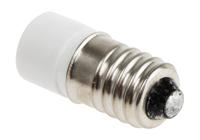 204-833 RS PRO White LED Indicator Lamp, 60V ac/dc, E10 Base, 10mm Diameter, 200mcd
