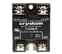 cl240a10 Sensata Crydom CL Series Solid State Relay, 10 A rms Load, Panel Mount, 280 V rms Load, 250 V rms Control