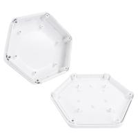 cbhex1-06-wh CAMDENBOSS Enclosure for Raspberry Pi, White