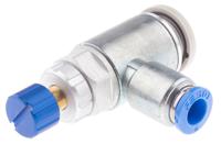 grla-14-qs-6-rs-d Festo GRLA Series Tube Exhaust Valve, 6mm Tube Inlet Port x G 1/4 Outlet Port, 534338