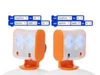 520 Ohbot 3 axis RobotPicoh AI Educational Robot - Orange