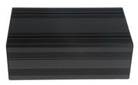 185-3209 RS PRO Black Anodised Aluminium Instrument Case, 165 x 105 x 61mm