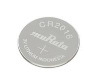 97384013 Murata CR2016 Button Battery, 3V, 20mm Diameter