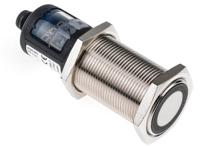 bus-m30m1-ppx-20130-s92k BALLUFF Ultrasonic Threaded Barrel Proximity Sensor, M30, 2 m Detection, PNP NO/NC, 9 → 30 V dc