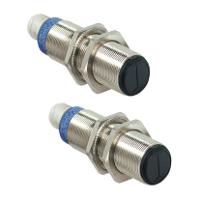 xu2n18pp341d Telemecanique Sensors Through Beam Photoelectric Sensor, Barrel Sensor, 15 m Detection Range