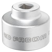 d163-32 Facom 3/8 in Drive 32mm Oil Filter Socket, 6 point