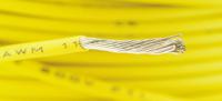 6716-yl005 Alpha Wire Ecogen Ecowire Series Yellow 1.3 mm² Hook Up Wire, 16 AWG, 26/0.25 mm, 30m, MPPE Insulation, 6716 YL005