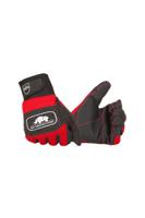 2xd3a2vx6412012 SIP Protection Head-to-toe Black, Red Synthetic Leather Work Gloves, Size 12, Rubber PVC Coating