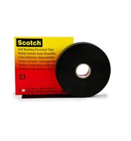 scotch-23-7x25 3M Scotch® 23 Black EPDM Electrical Tape, 25mm x 7m