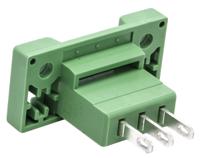 0707251 Phoenix Contact, 5.08mm Pitch, CLASSIC COMBICON, 3 Way, , Pluggable Terminal Block, Feed Through Header, Panel Mount,