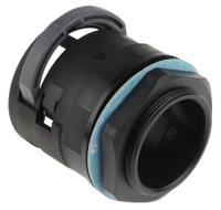 bvnv-m508 PMA Straight, Conduit Fitting, 48mm Nominal Size, M50, PA 6, Black IP68 rating