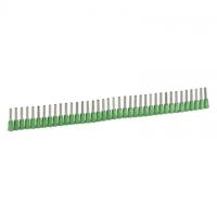 0-376-60 Legrand, Starfix Insulated Crimp Bootlace Ferrule, 8mm Pin Length, 1.1mm Pin Diameter, 0.34mm² Wire Size, Green