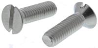 158-3528 RS PRO Slot M6 Countersunk A4 316 Stainless Steel Machine Screws DIN 963 x 20.0mm